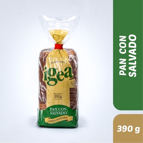 Pan Igea Con Salvado 390g
