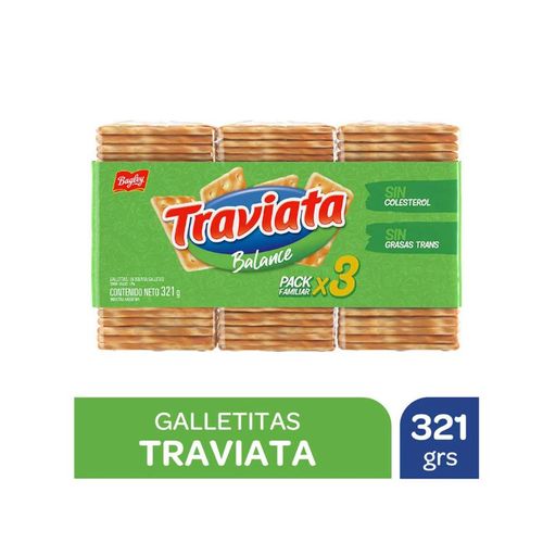 Galletitas Traviata Balance 3X107g