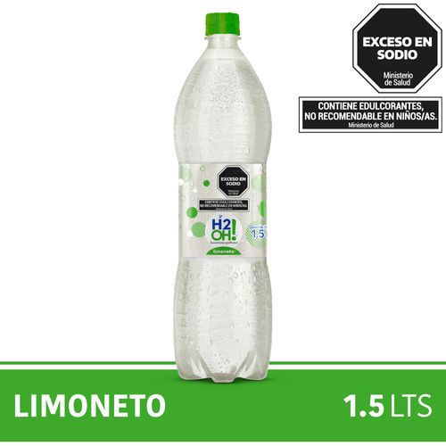 Agua Saborizada H2oh! Sabor Limoneto 1.5L