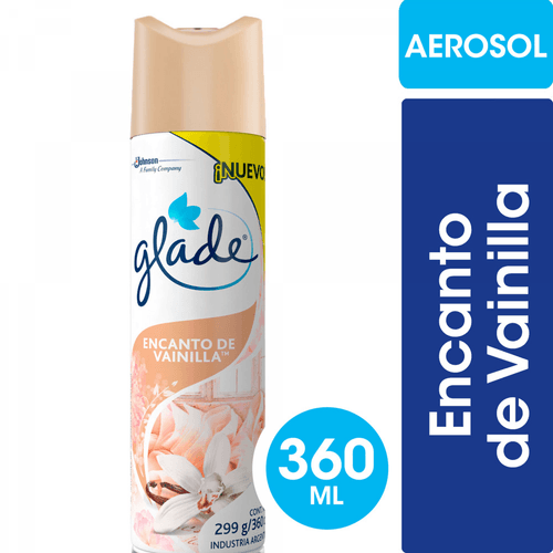 Desodorante de Ambiente Vainilla Glade 360 cc.