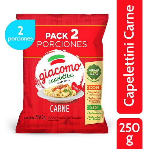 Capelletini Giacomo Carne 250g
