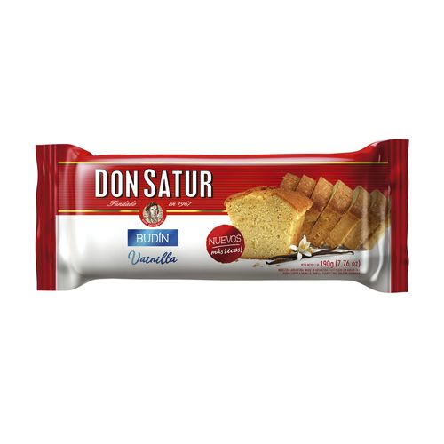 Budín Don Satur de Vainilla 190g