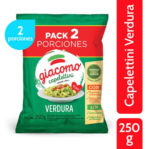 Capelletini Giacomo Verdura 250g