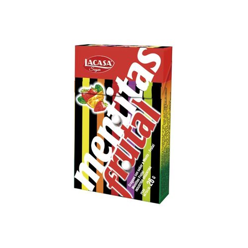 Pastillas Mentitas Sabor Frutal 26g
