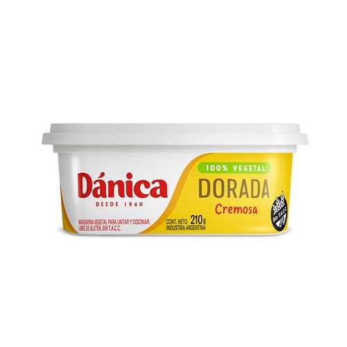 Margarina Dánica Dorada Pote 210g