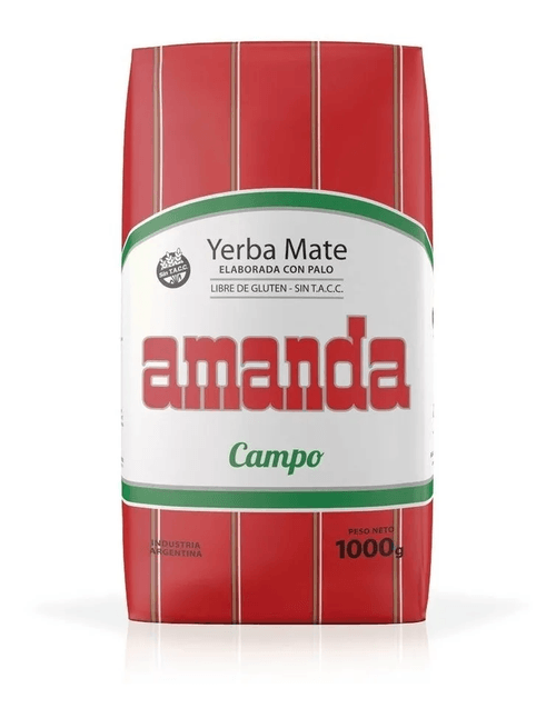 Yerba Mate Amanda con Palo Campo 1kg