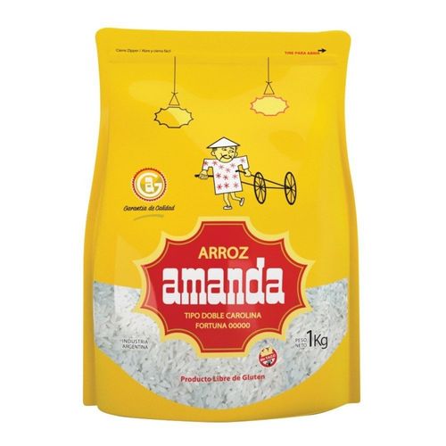 Arroz Amanda Fortuna Doble Carolina 1Kg