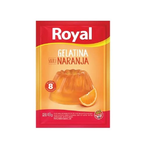 Gelatina Royal Naranja 40g