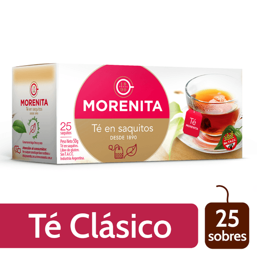 Té negro La Morenita 25 un.