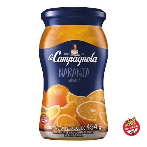 Mermelada La Campagnola de Naranja 454g