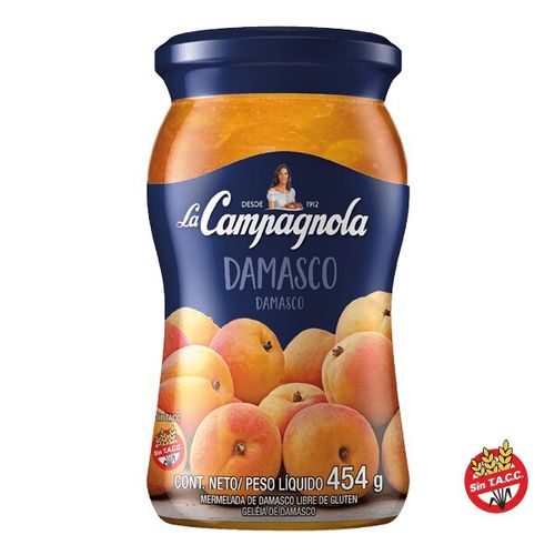 Mermelada La Campagnola Damasco 454g