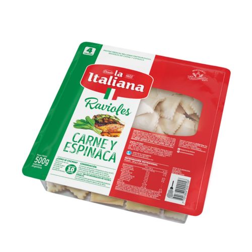 Ravioles La Italiana sabor Carne 500g