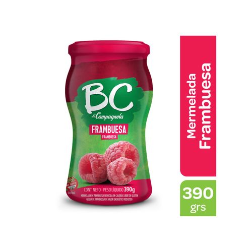 Mermelada BC de Frambuesa 390g