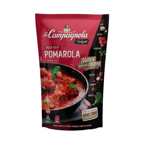 Salsa La Campagnola Pomarola 340g