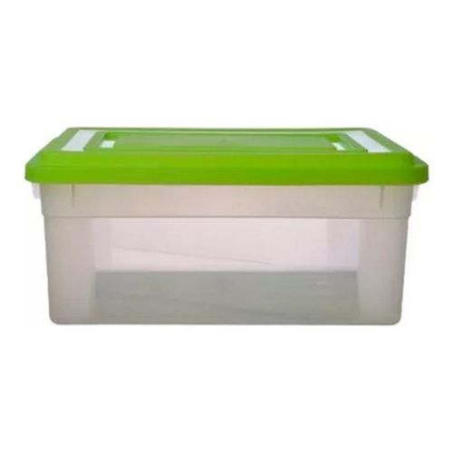 Organizador Gemplast Transparente Con Tapa 54Lt