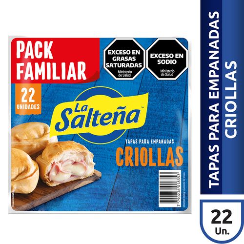 Tapa Para Empanadas La Salteña Criolla La Salteña x 22U
