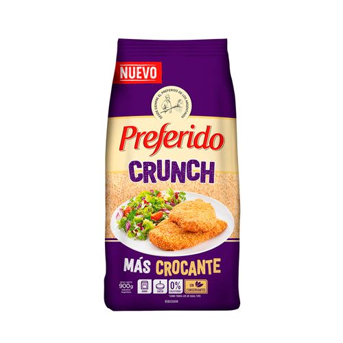 Pan Rallado Crunch x 900 grs.