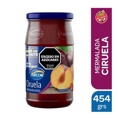 Mermelada Arcor Ciruela 454g