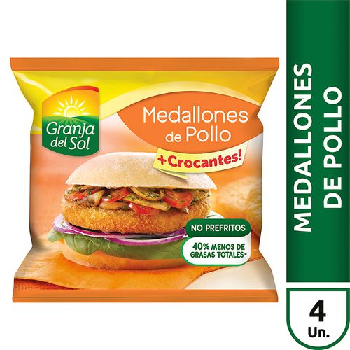 Medallones De Pollo Granja del Sol 330g