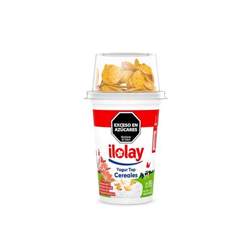 Yogur Ilolay Con Copos De Maíz Azucarados 165g