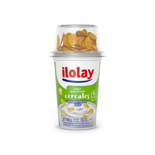 Yogur Ilolay Descremado con Cereales 160g