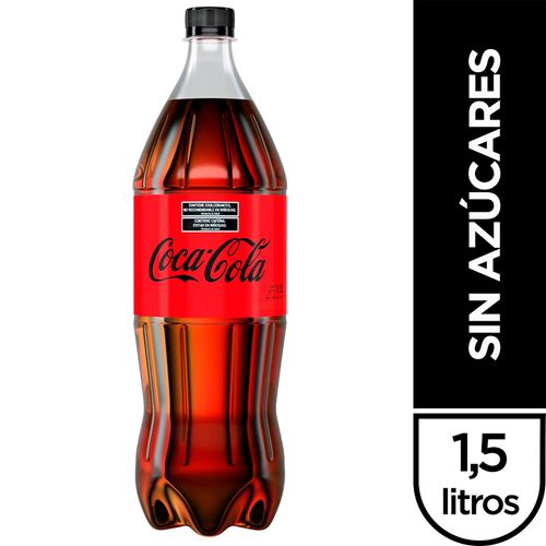 Coca Cola Sin Azúcar 1.5L