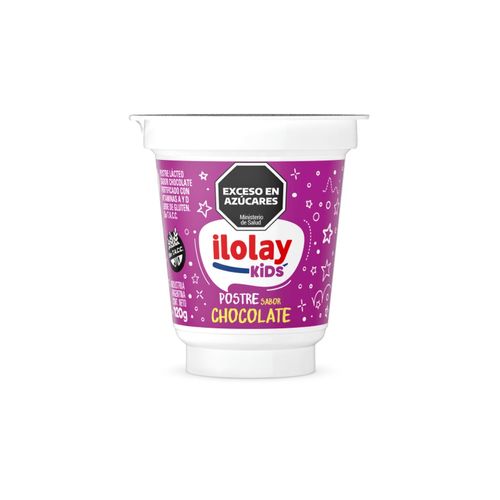 Postre Ilolay Kids Chocolate 120g