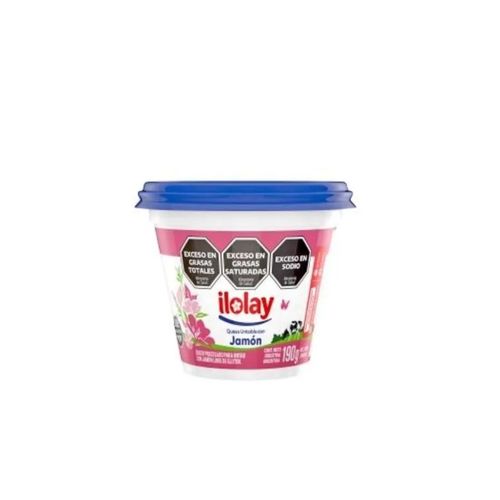 Queso Untable Ilolay Jamón 190g
