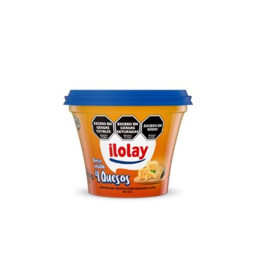 Queso Untable Ilolay 4 Quesos 190g