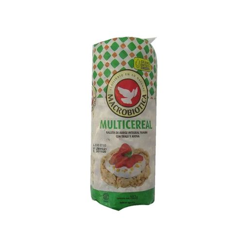 Galletas de Arroz Macrobiótica Multicereal 102g