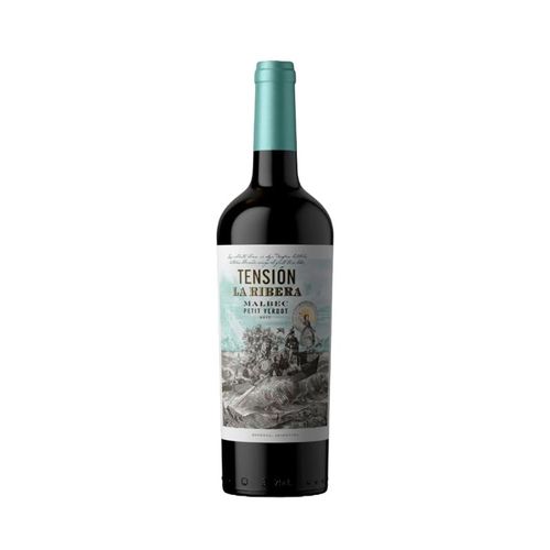 Vino Tension la Ribera Blend Malbec Petit Verdot 750ml