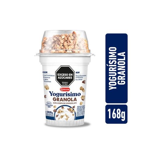 Yogur Yogurísimo Con Granola 168g