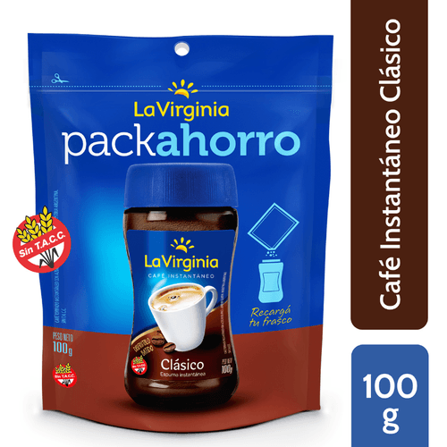 Cafe Instantaneo Doy Pack Clásico