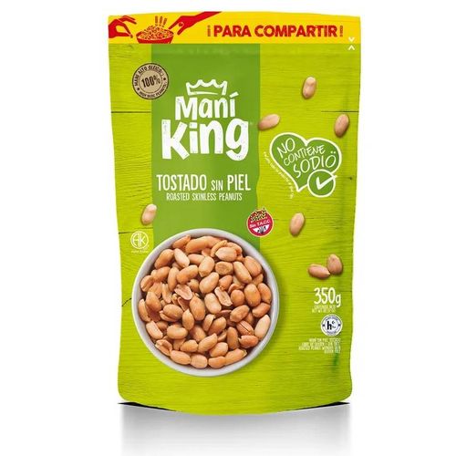 Maní King Sin Sal Doypack 350g