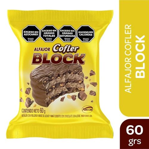 Alfajor Cofler Block Negro 60g