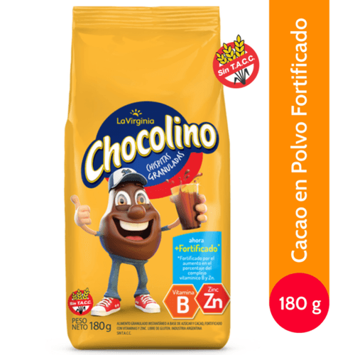 Cacao en polvo Chocolino Bolsa 180g