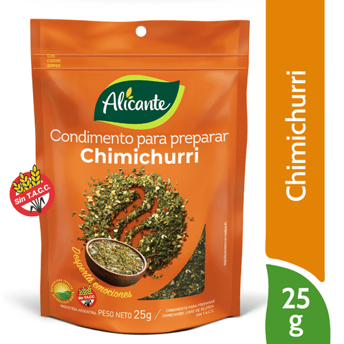 Chimichurri Alicante Sin Tacc 25g