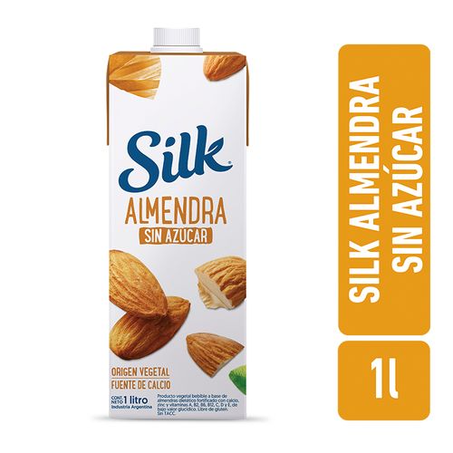 Leche de Almendras Silk Sin Azúcar 1L