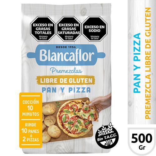 Premezcla Blancaflor Pan y Pizza Sin Tacc 500g