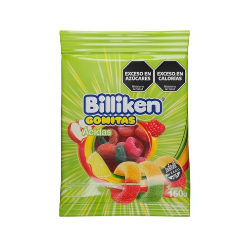 Gomitas Billiken Ácidas 30g