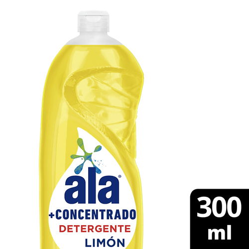 Detergente Ala Concentrado Limon 300Ml