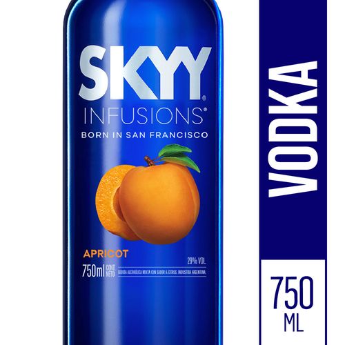 Vodka Skyy Infusions Apricot 750ml