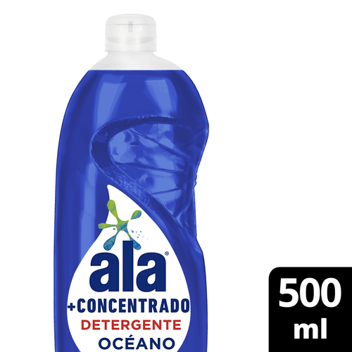 Detergente Ala Concentrado Oceano 500Ml