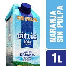 Jugo Citric de Naranja Sin Pulpa 1L