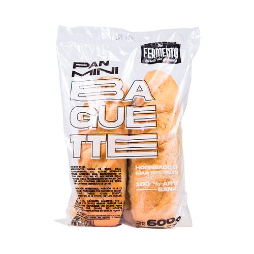 Pan Mini Baguette The Fermento x 4u