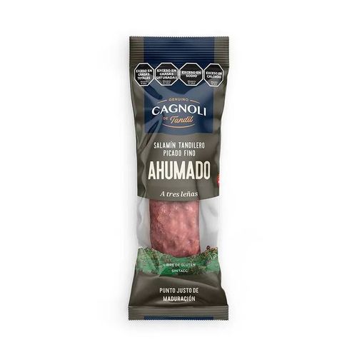Salamín Cagnoli Tandilero Picado Fino Ahumado 145g