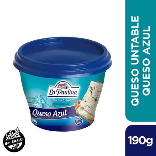 Queso Untable La Paulina Queso Azul 190g