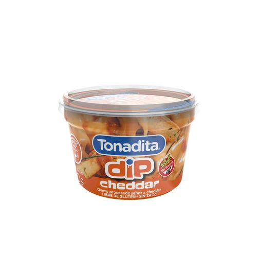 Queso Untable Tonadita Cheddar 180g