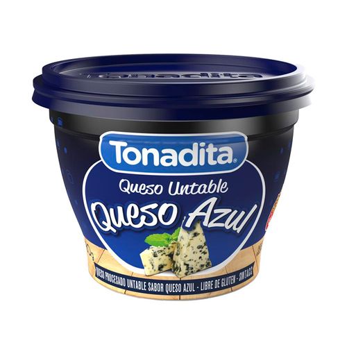Queso Untable Tonadita Azul 180g