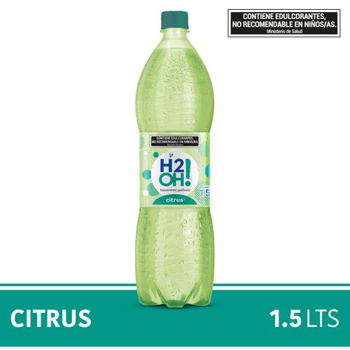 Agua Saborizada H2oH! Sabor Citrus 1.5L